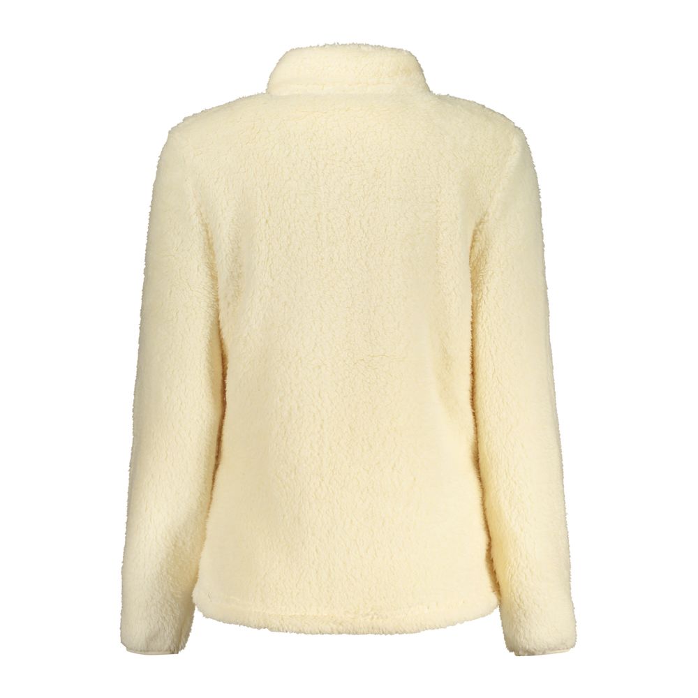 Sweat-shirt zippé Laura Biagiotti femme en polyester beige – LA-42451