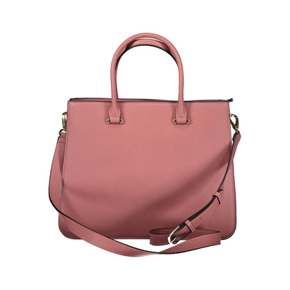 Valentino Pink Polyethylene Handbag