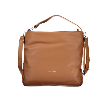 Valentino Brown Polyethylene Handbag