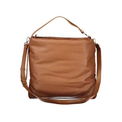 Valentino Brown Polyethylene Handbag