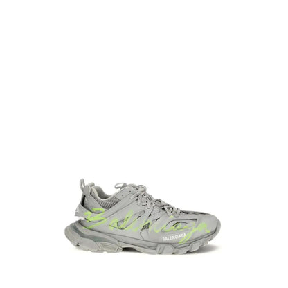 Balenciaga Gray Polyester Athletic Sneakers by Balenciaga