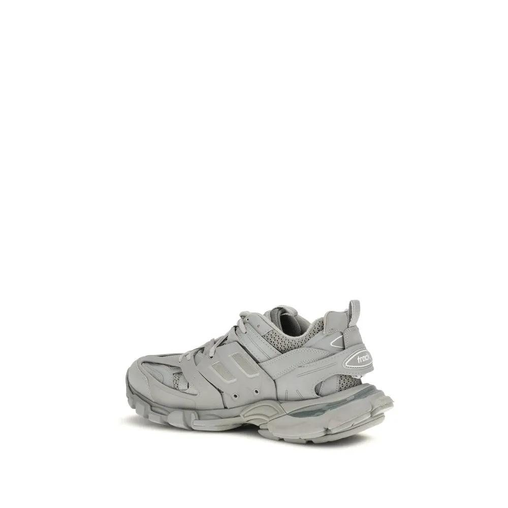 Balenciaga Gray Polyester Athletic Sneakers by Balenciaga