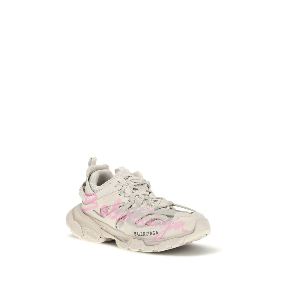 Balenciaga Beige Polyethylene Athletic Sneakers by Balenciaga