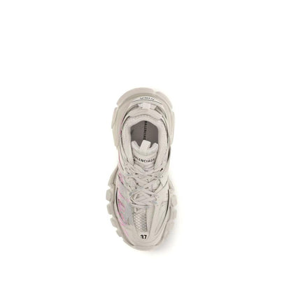 Balenciaga Beige Polyethylene Athletic Sneakers by Balenciaga