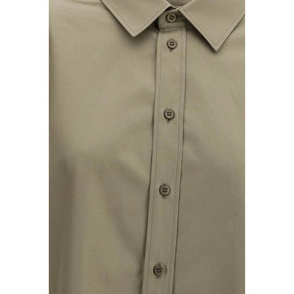Balenciaga Beige Cotton Dress Shirt by Balenciaga