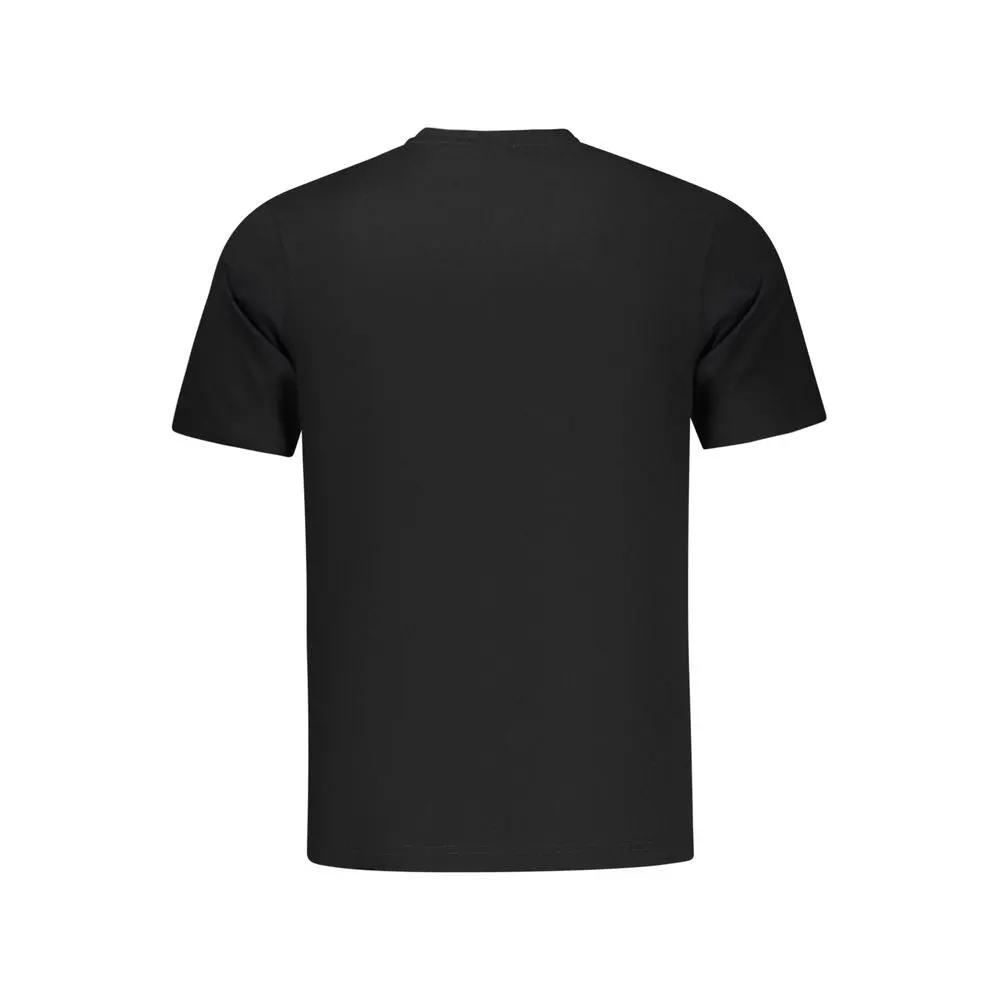 North Sails Black Cotton Men T-Shirt by North Sails