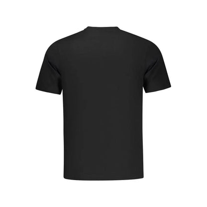 North Sails Black Cotton Men T-Shirt by North Sails