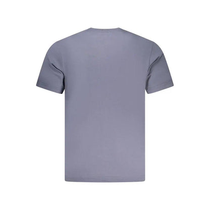 North Sails Blue Cotton Men T-Shirt by North Sails