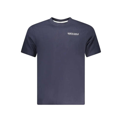 North Sails Blue Cotton Men T-Shirt by North Sails