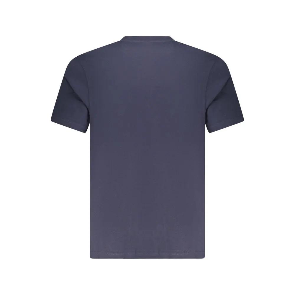 North Sails Blue Cotton Men T-Shirt by North Sails