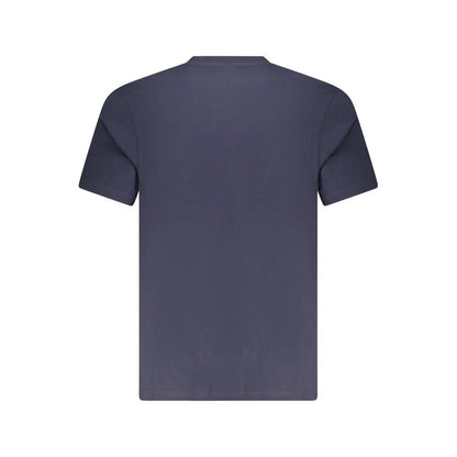 North Sails Blue Cotton Men T-Shirt by North Sails