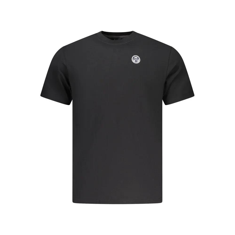 North Sails Nero Cotton Men T-Shirt by North Sails