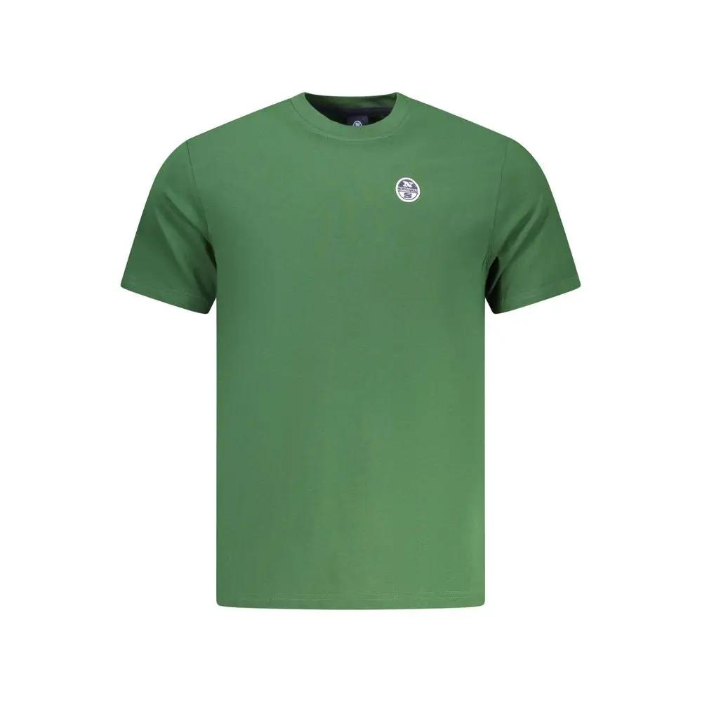 North Sails Verde Cotton Men T-Shirt by North Sails