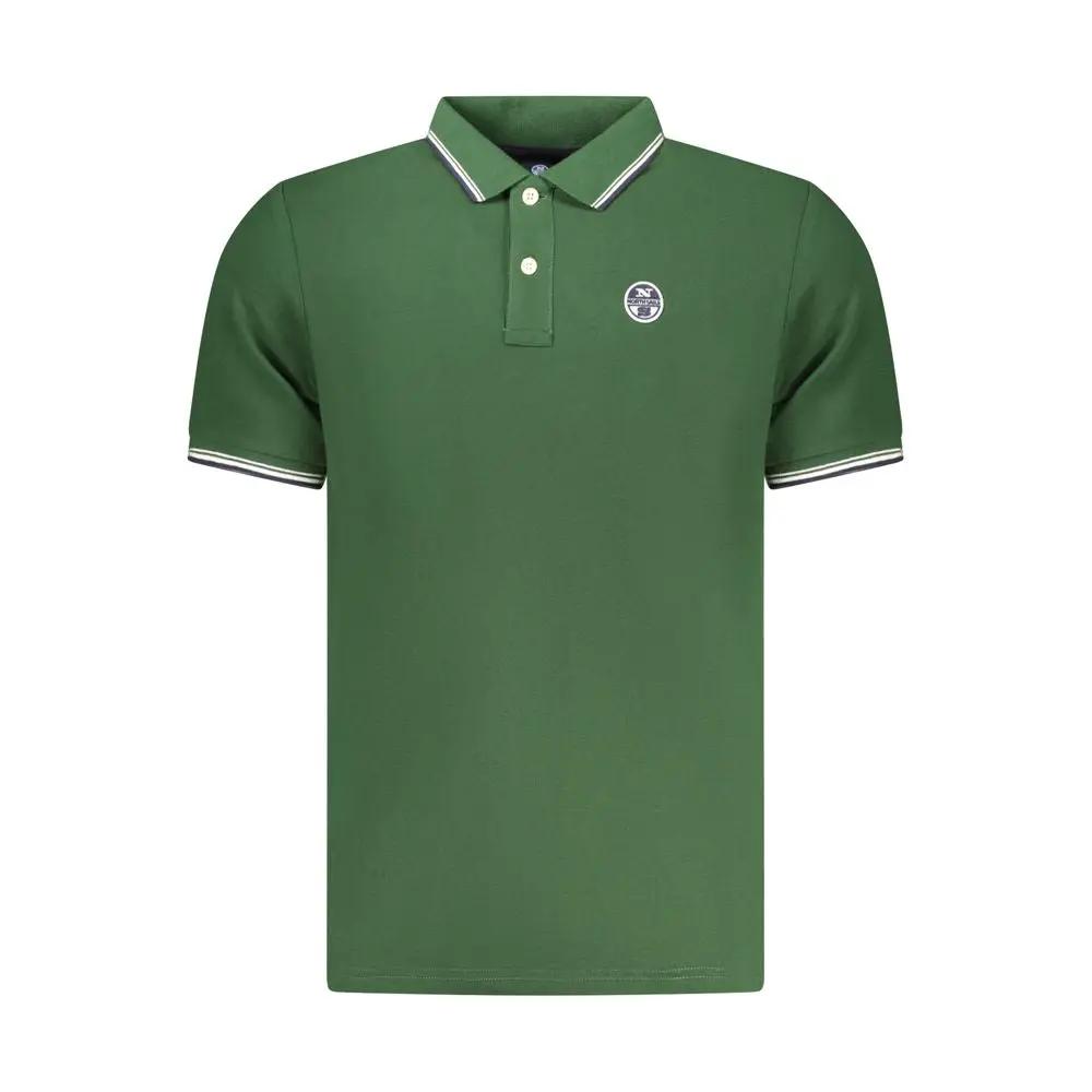North Sails Verde Cotton Men Polo by North Sails