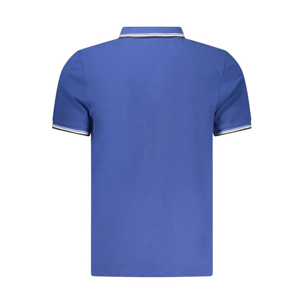 North Sails Blue Cotton Men Polo Shirt by North Sails
