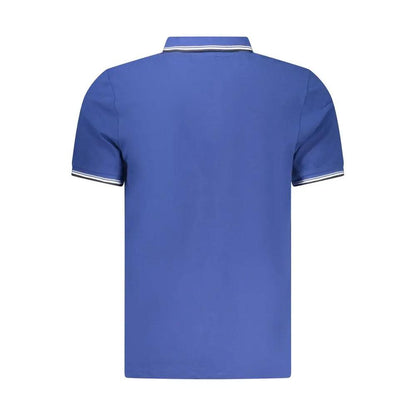 North Sails Blue Cotton Men Polo Shirt by North Sails