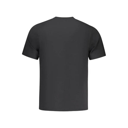 North Sails Black Cotton Men T-Shirt by North Sails