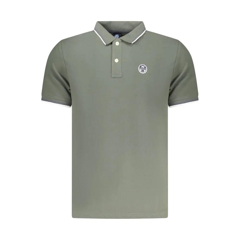 North Sails Verde Cotton Men Polo by North Sails