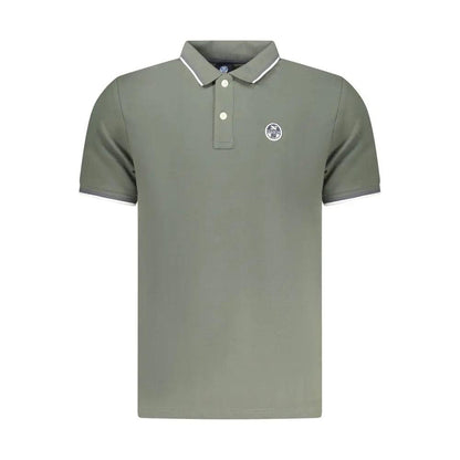 North Sails Verde Cotton Men Polo by North Sails