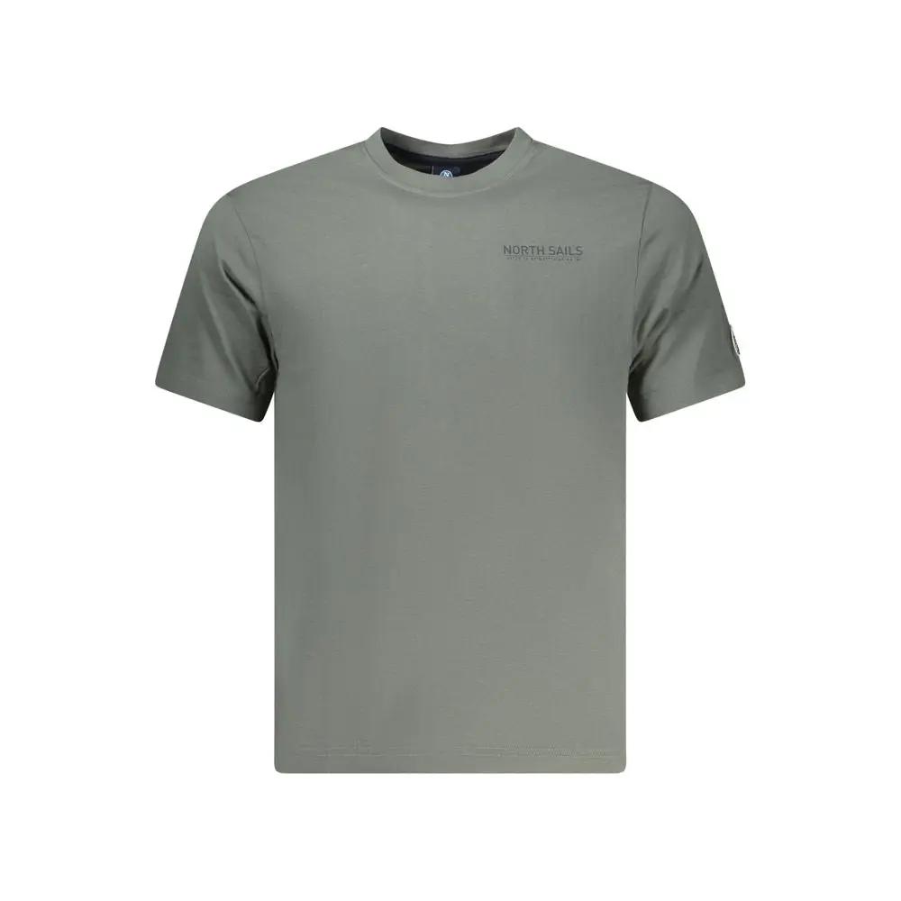 North Sails Verde Cotton Men T-Shirt by North Sails