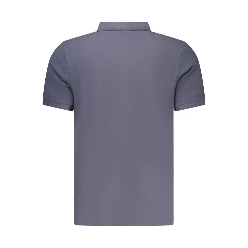North Sails Blue Cotton Men Polo by North Sails