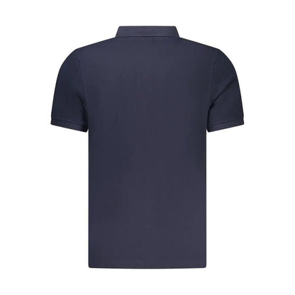 North Sails Blue Cotton Men Polo Shirt by North Sails