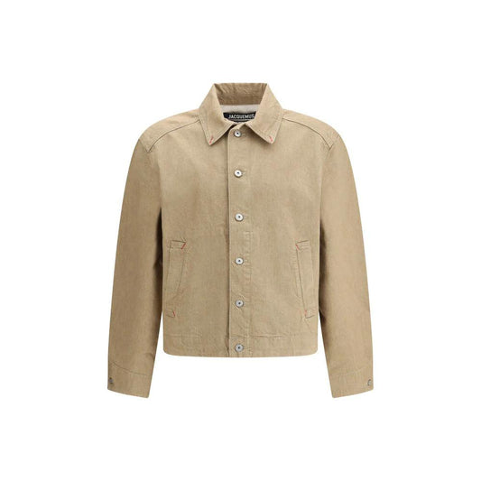 Jacquemus Beige Cotton Denim Jacket