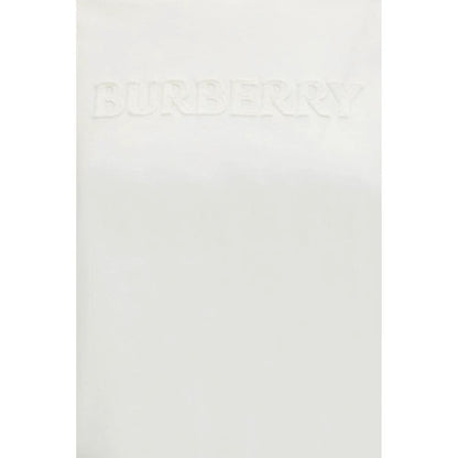 Burberry White Cotton Sportswear by Burberry