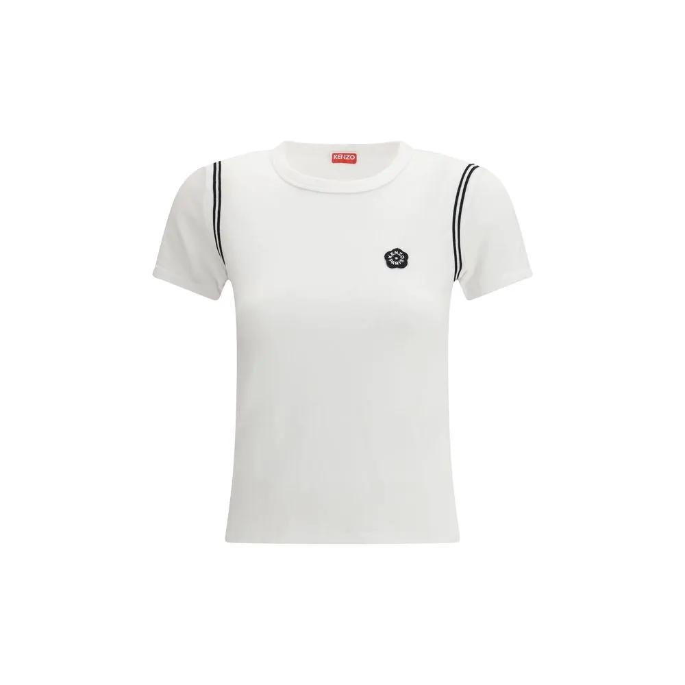 Kenzo White Cotton T-Shirt by Kenzo