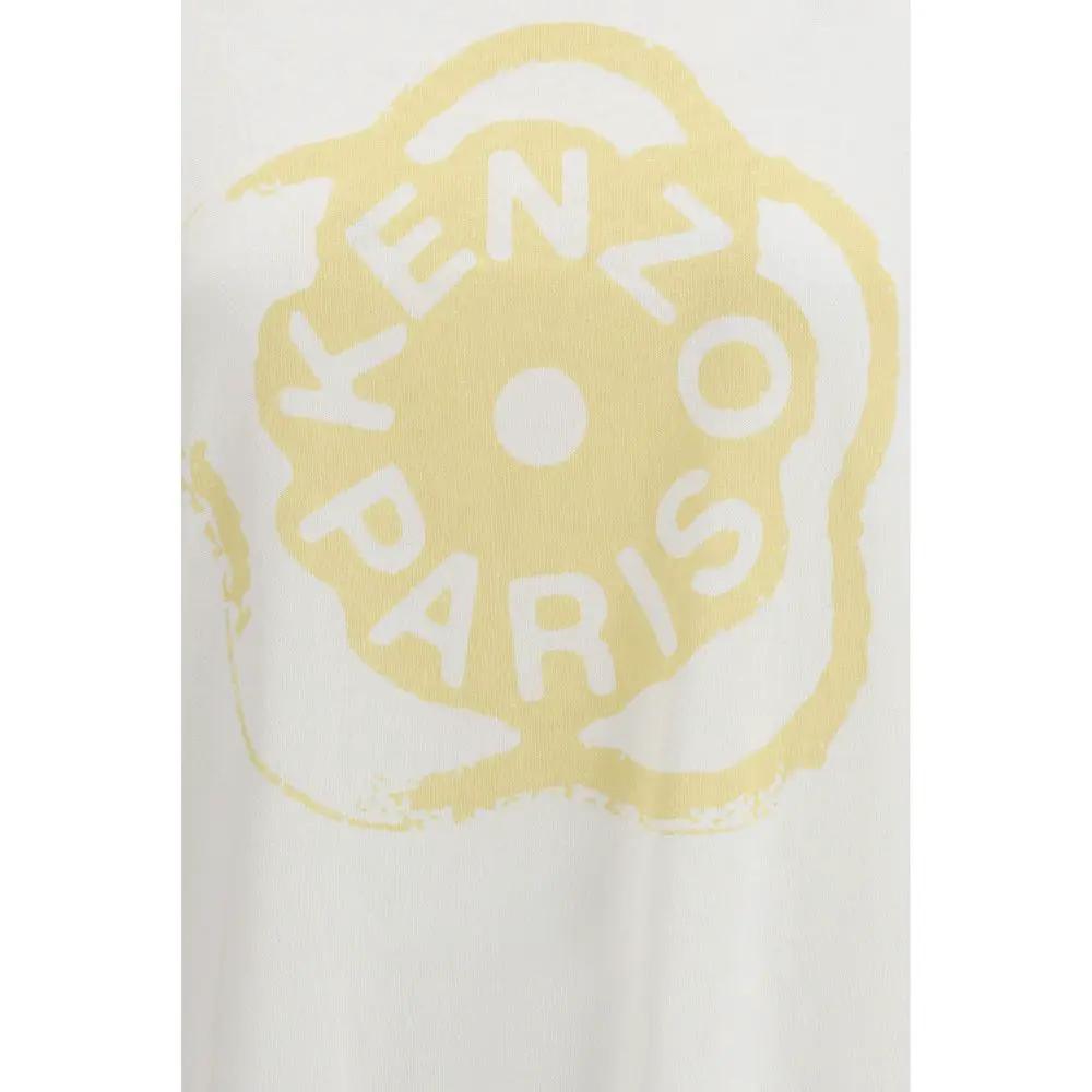Kenzo White Cotton T-Shirt by Kenzo