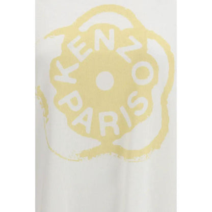 Kenzo White Cotton T-Shirt by Kenzo