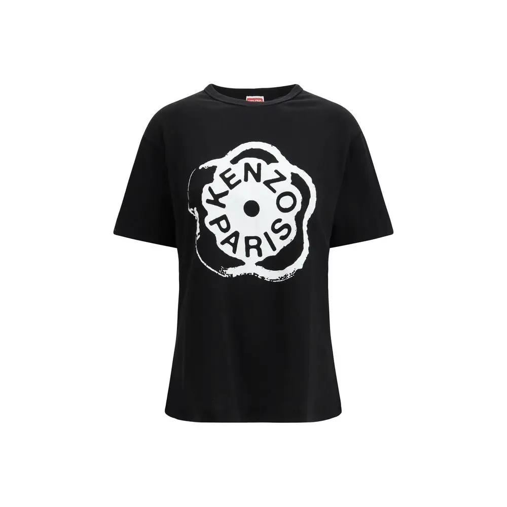 Kenzo Black Cotton T-Shirt by Kenzo