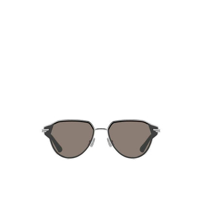 Bottega Veneta Silver Metal Sunglasses by Bottega Veneta