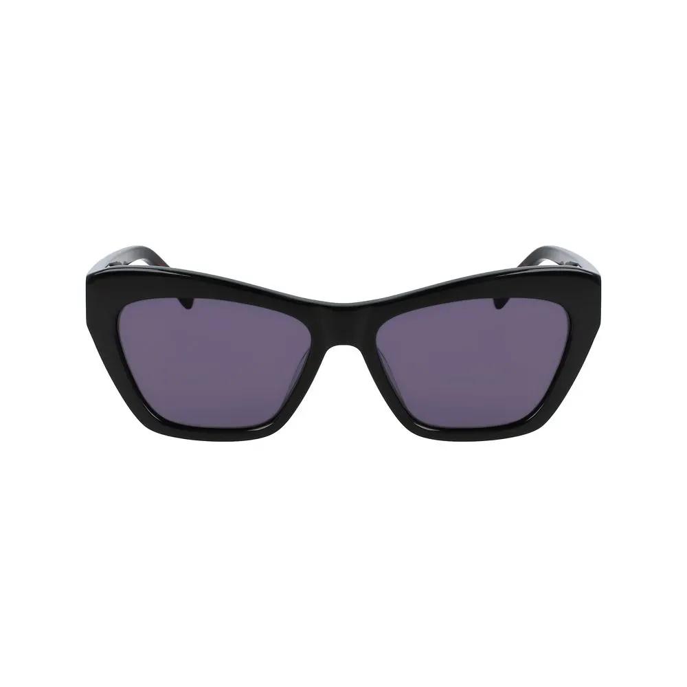 DKNY Black Acetate Sunglasses by DKNY