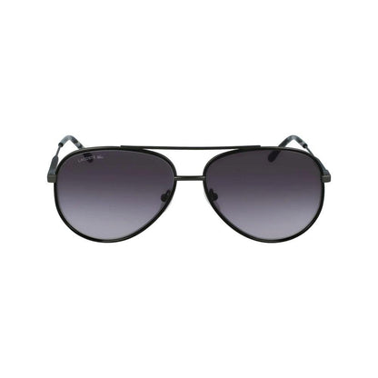 Lacoste Gray Metal Sunglasses by Lacoste