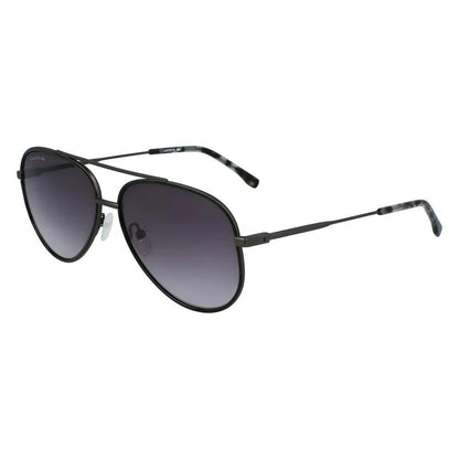 Lacoste Gray Metal Sunglasses by Lacoste