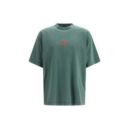 Balenciaga Bicolor Cotton T-Shirt by Balenciaga