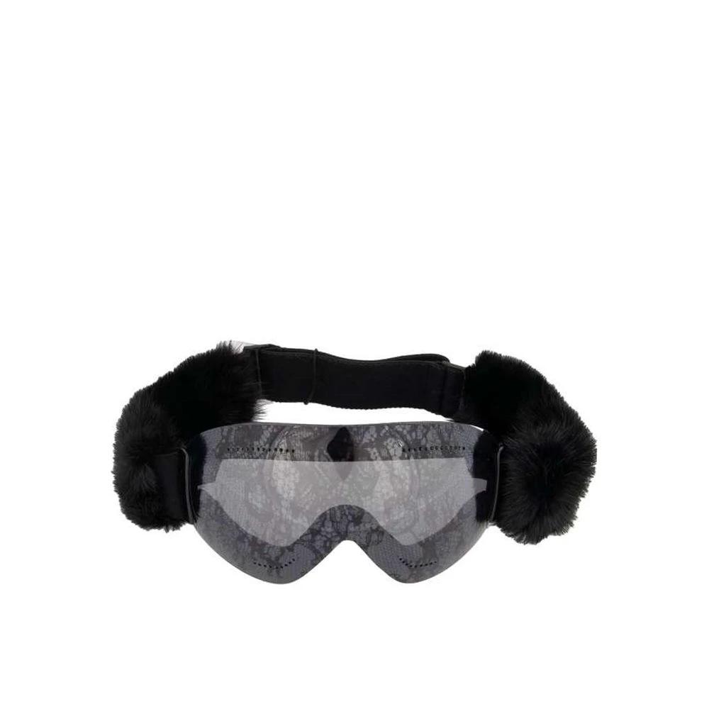 Dolce & Gabbana Black Fur Sunglasses by Dolce & Gabbana