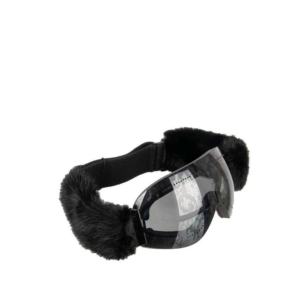 Dolce & Gabbana Black Fur Sunglasses by Dolce & Gabbana