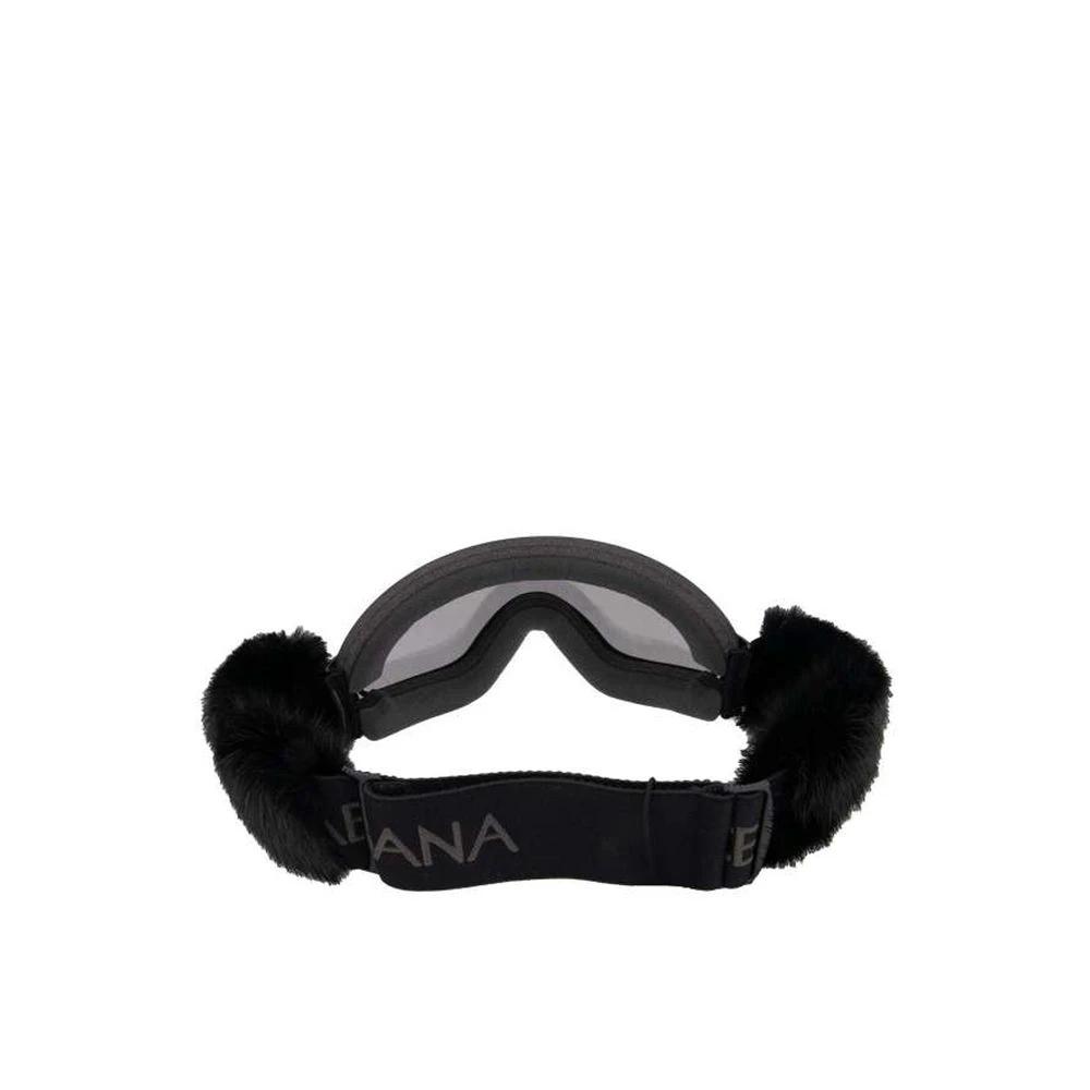 Dolce & Gabbana Black Fur Sunglasses by Dolce & Gabbana
