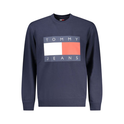 Sweat-shirt Tommy Hilfiger homme en coton bleu – TO-42719