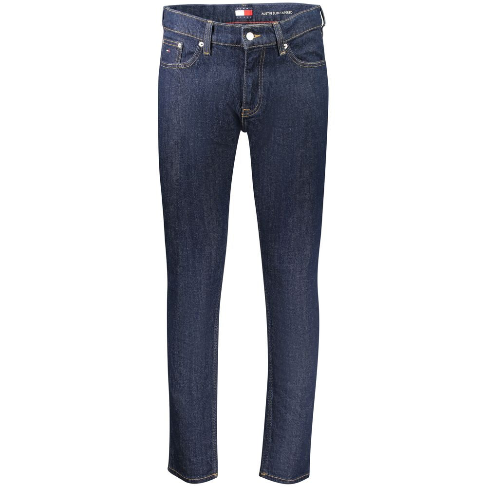 Jean Tommy Hilfiger homme Austin slim fuselé en coton bleu – TO-42725