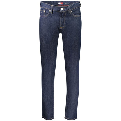 Jean Tommy Hilfiger homme Austin slim fuselé en coton bleu – TO-42725