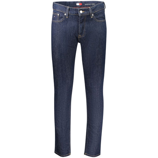 Jean Tommy Hilfiger homme Austin slim fuselé en coton bleu – TO-42725