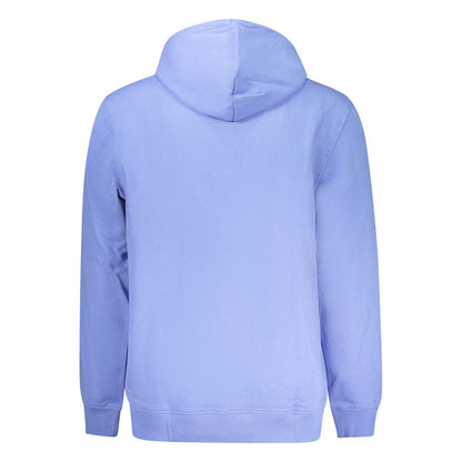 Sweat à capuche Tommy Hilfiger homme en coton bleu clair – TO-42739