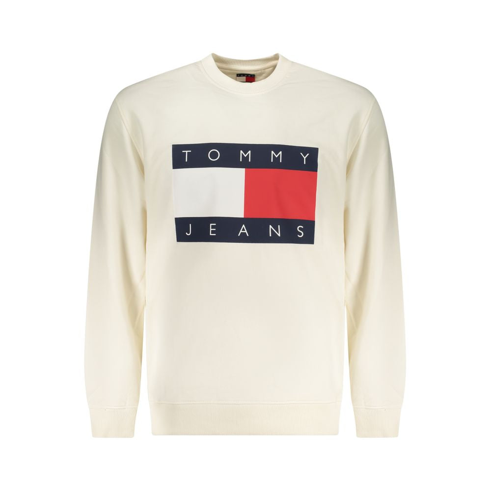 Sweat-shirt Tommy Hilfiger homme en coton blanc – TO-42740