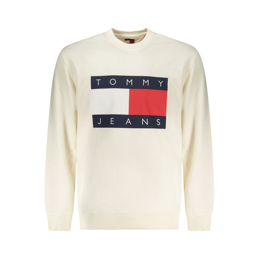 Sweat-shirt Tommy Hilfiger homme en coton blanc – TO-42740