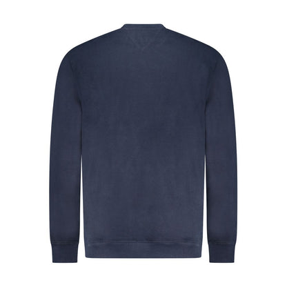 Sweat-shirt Tommy Hilfiger homme col rond en coton bleu – TO-42746