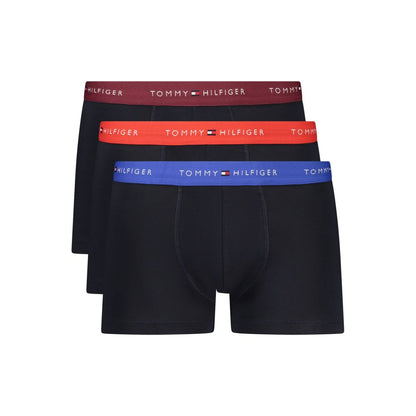 Tommy Hilfiger Black Cotton Men's Boxer Short