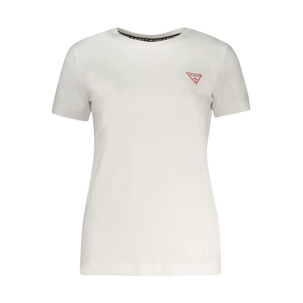 Guess Jeans Bianco Cotton Women T-Shirt by Guess Jeans